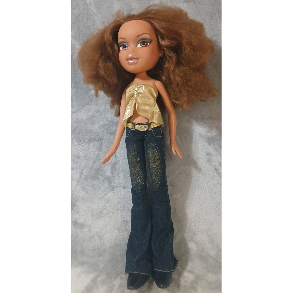 Big Bratz Passion 4 Fashion Yasmin Doll 2003 23" Tall Original Outfit READ